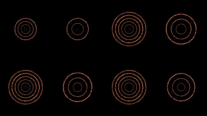 4K无线电波能量环冲击波带通道