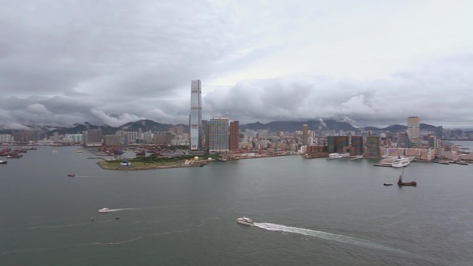 20世纪初的雨后香港