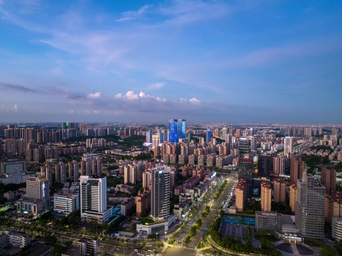 江门市 市中心 万达 万达广场 江门夜景