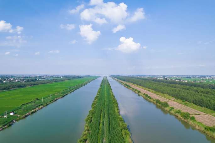 淮河入海水道-大范围延时