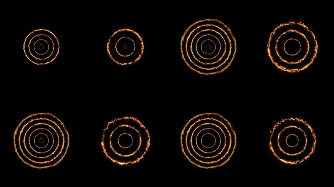 4K无线电波能量环冲击波带通道