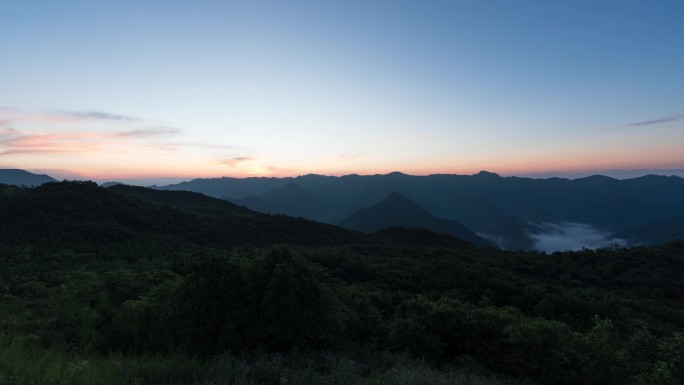 武陵山区云海日出4K