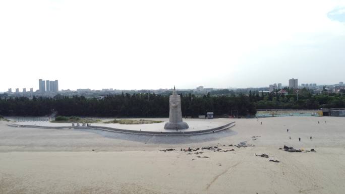 龙湖施琅雕像