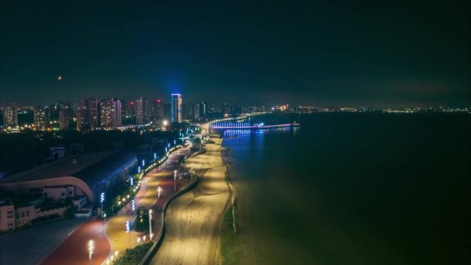 烟台金沙滩夜景