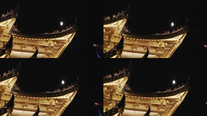 上海豫园灯会城隍庙夜市8K实拍