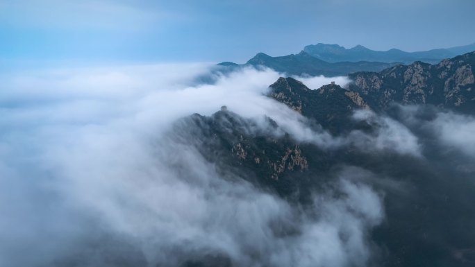 魅力板厂峪~火山上的长城