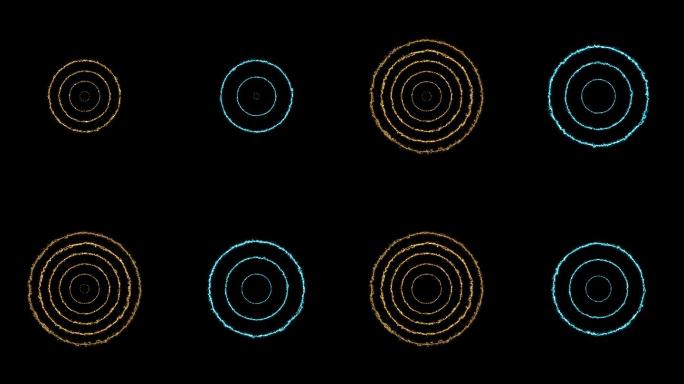 4K无线电波能量环冲击波带通道