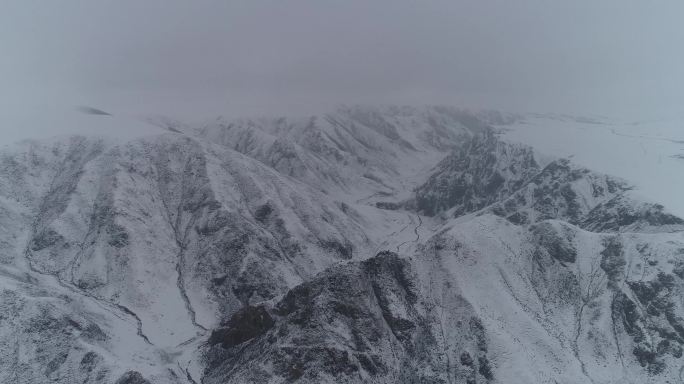 青藏高原雪山、冰川
