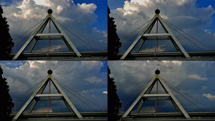 西宁市昆仑桥延时摄影