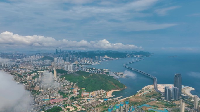 大连城市航拍大景