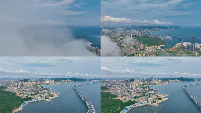 城市云海穿梭