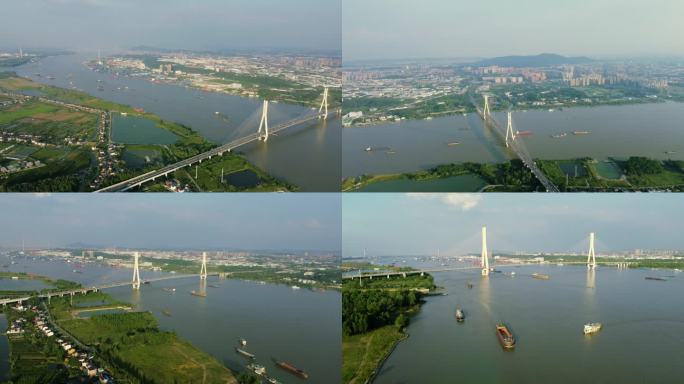 4K长江大桥航拍