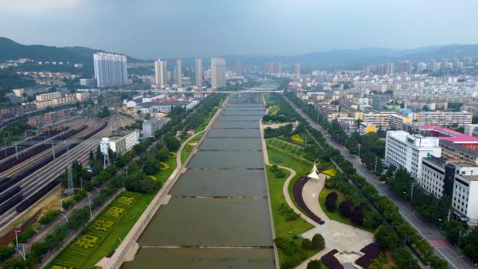 阳泉市 香岛园 城市广场 宏城桥