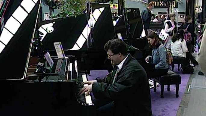 90年代法兰克福音乐会乐器展览