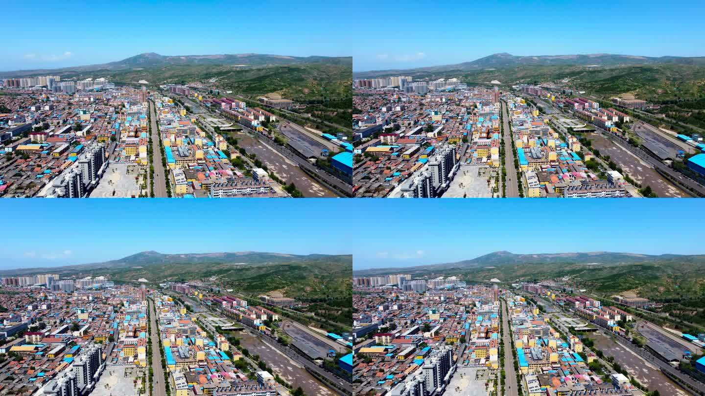 宁武县_栖凤山_龙山公园_38402160_高清素材(编号:8778587)_