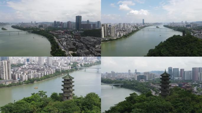 柳州风景航拍4k
