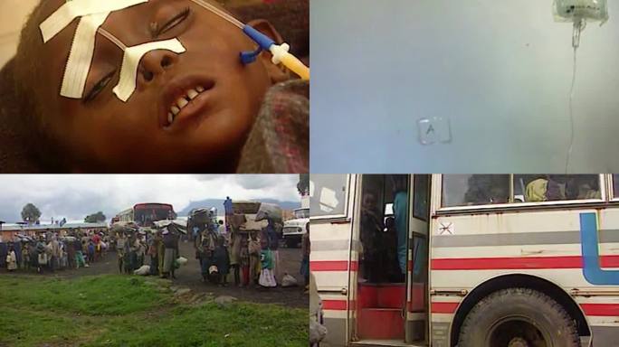 90年代非洲霍乱疟疾疫情