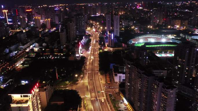 赣南高架路夜景