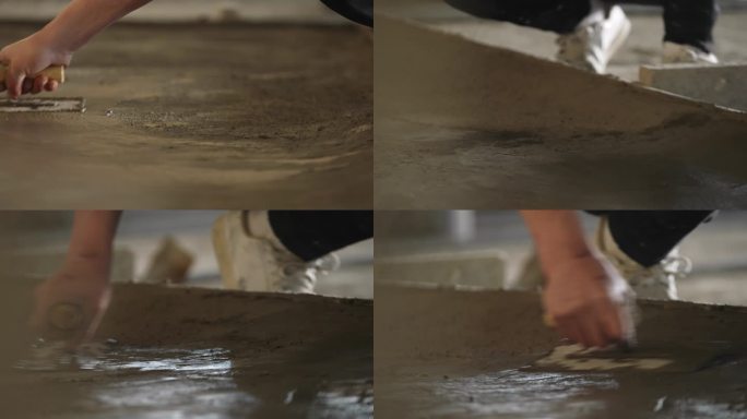 瓦工 抹灰 压光