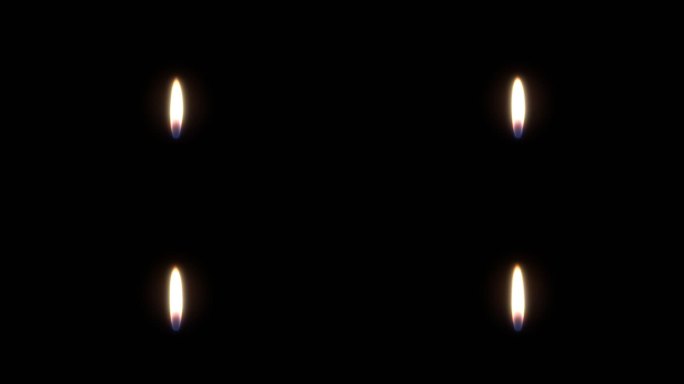 烛火烛光火灭蜡烛打火机火带通道