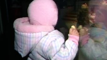 80年代欧美圣诞灯饰礼物玩具视频素材