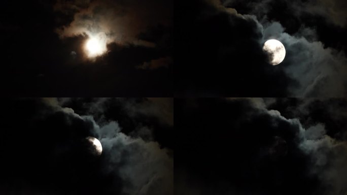 乌云遮月