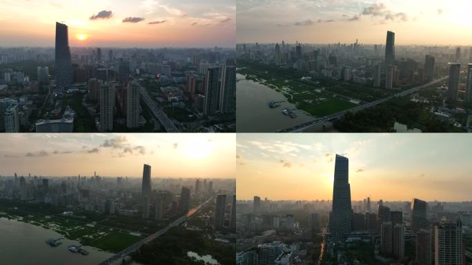4K武汉长江城市航拍宣传片