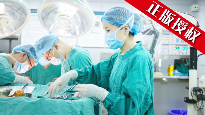 手术手术室做手术手术医生医疗护士手术背影