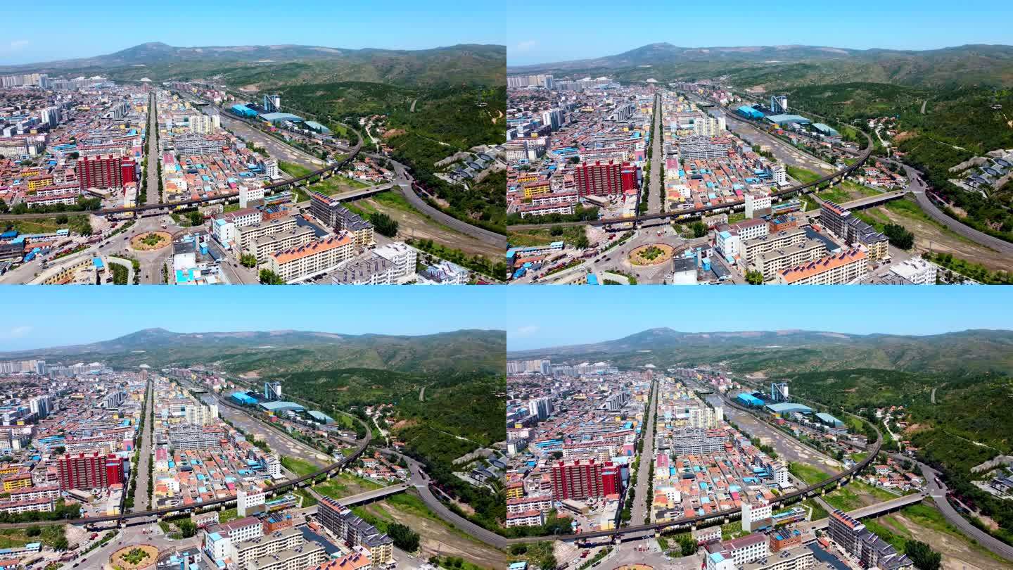 宁武县_栖凤山_龙山公园_38402160_高清素材(编号:8778541)_