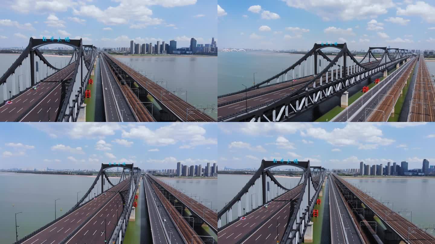 杭州九堡彭埠大桥4K航拍