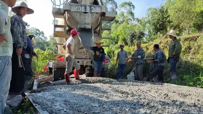 基建建筑工程机械混凝土工程硬化公路