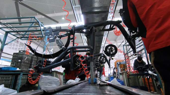 中国智造 自动化 数字化 电动车