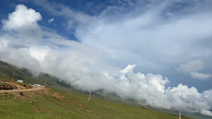 地球边缘龙头山大断崖航拍