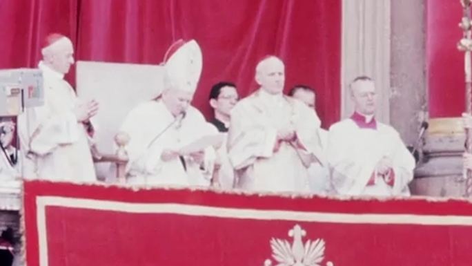 80年代梵蒂冈天主教复活节