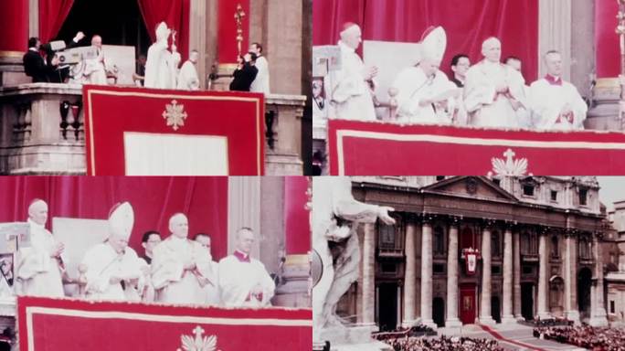80年代梵蒂冈天主教复活节