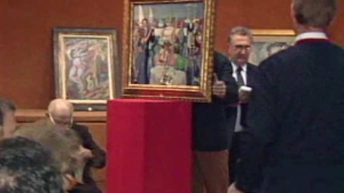 80年代法国艺术品拍卖毕加索画作