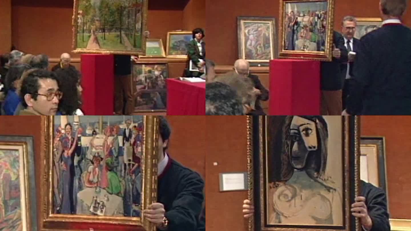 80年代法国艺术品拍卖毕加索画作