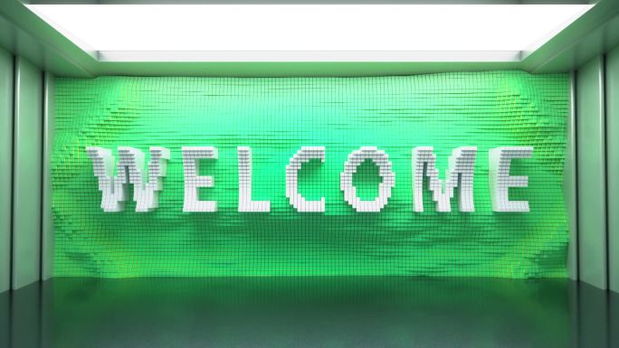 欢迎welcome c4d工程