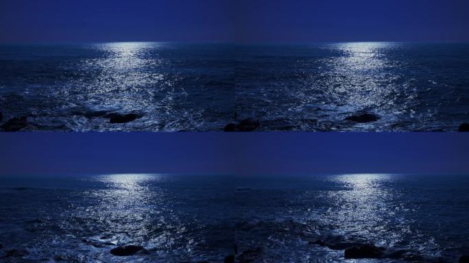 月光海面