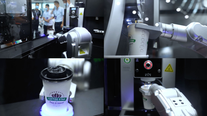 咖啡机器人 智能机器人中国科技