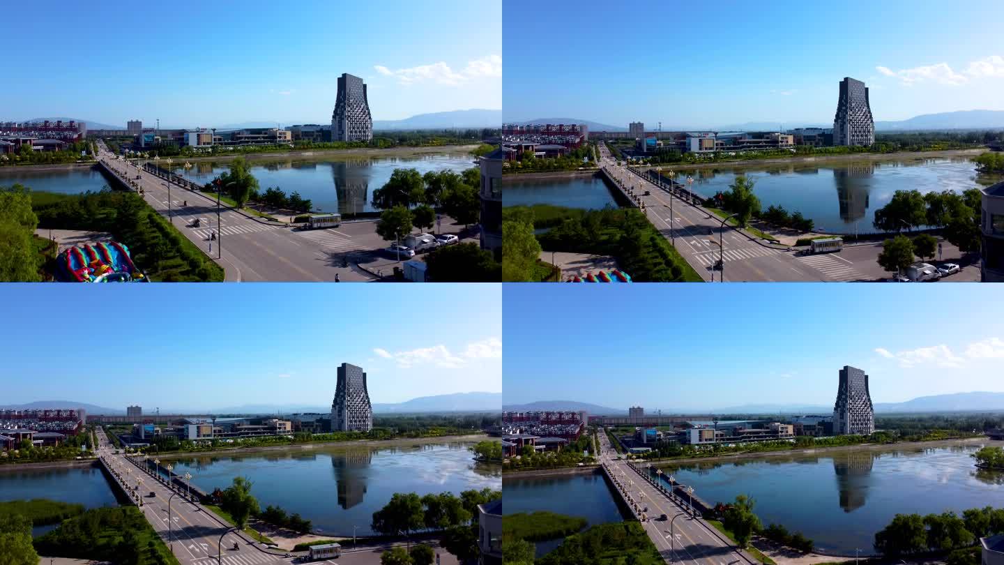 朔州市 星悦港文化中心 恢河 恢河大桥