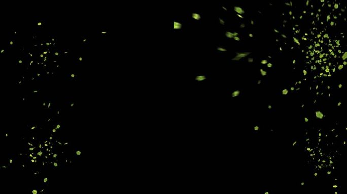 4k 树叶飘动冲屏