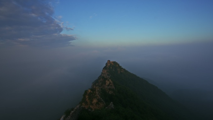 北京金山岭长城日出云海延时摄影12