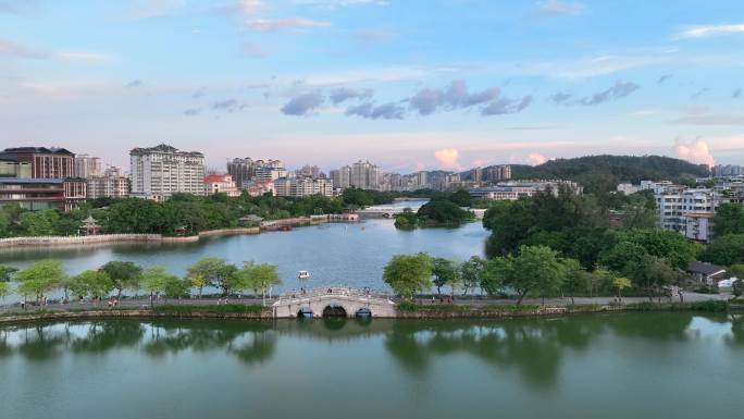 【4K】航拍惠州西湖绿色生态宣传片