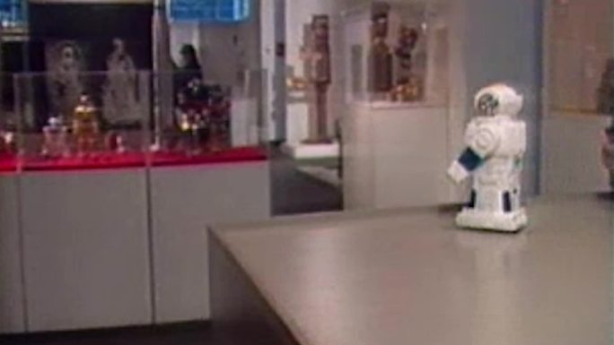 80年代美国机器人人工智能展览