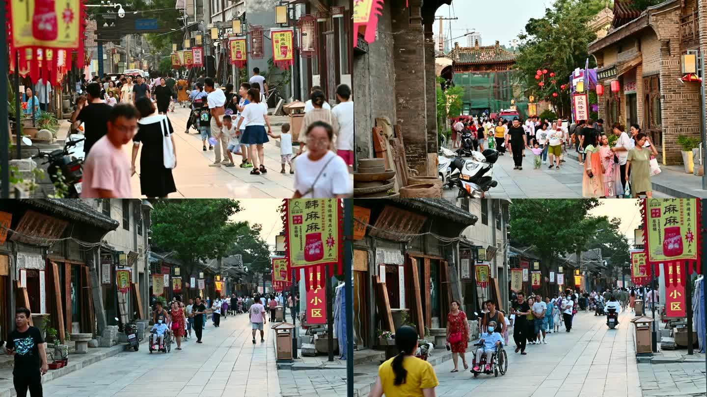 韩城古城街道