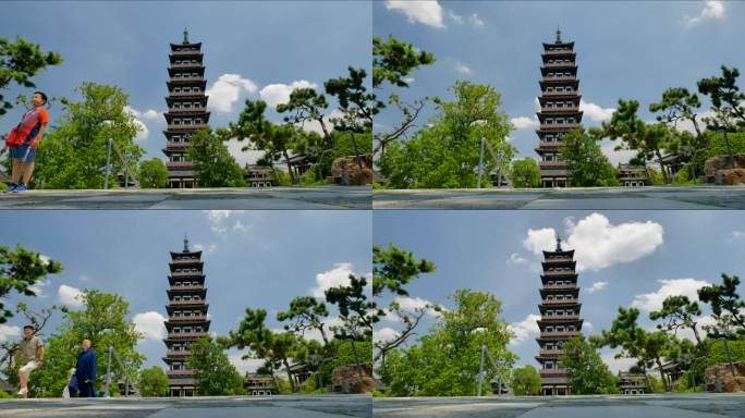 扬州大明寺人文自然风景