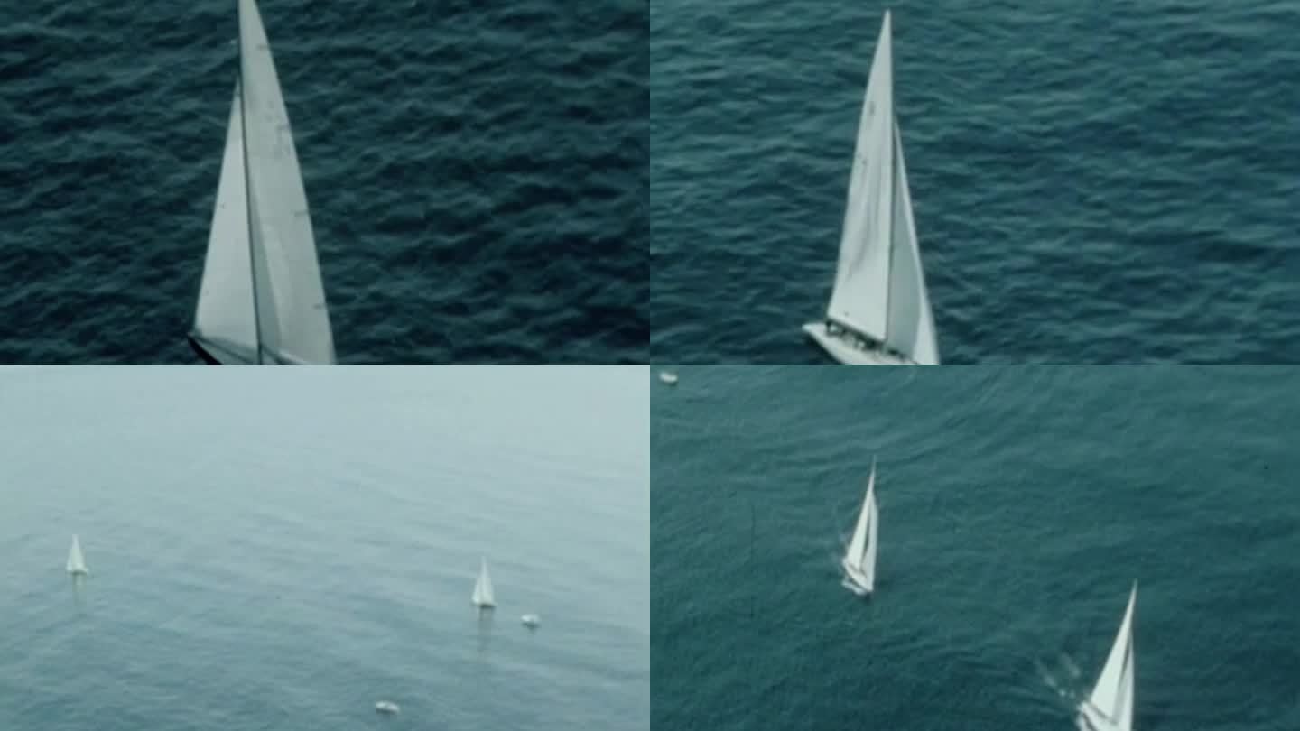 80年代帆船比赛
