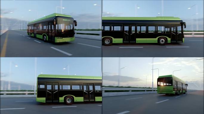 无人驾驶新能源公交车