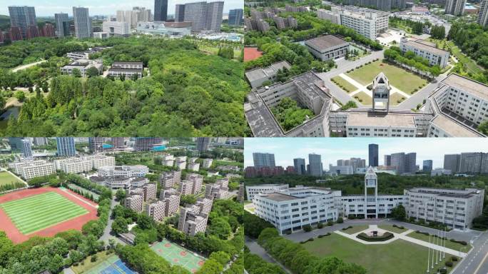 南京东南大学成贤学院航拍